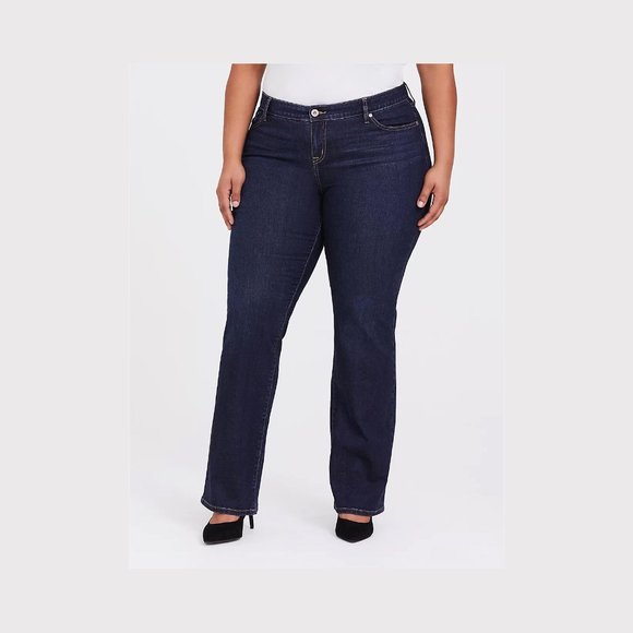 Torrid Jeans - Relaxed Boot - Dark Denim - 18R - Picture 1 of 2